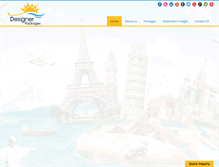 Tablet Screenshot of designerpackages.com